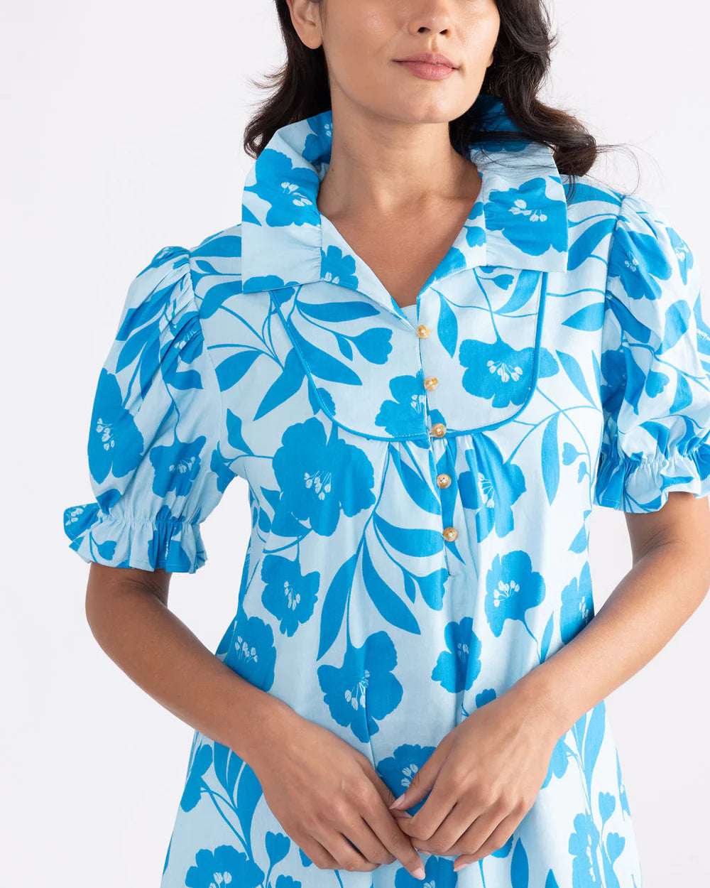 Priestly Dress - Delphinium