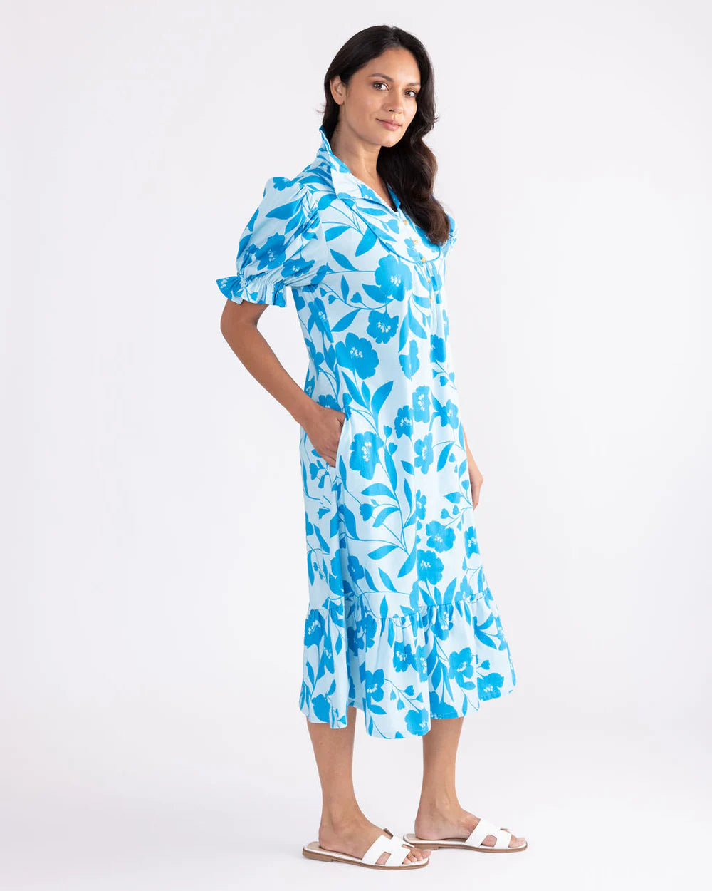 Priestly Dress - Delphinium