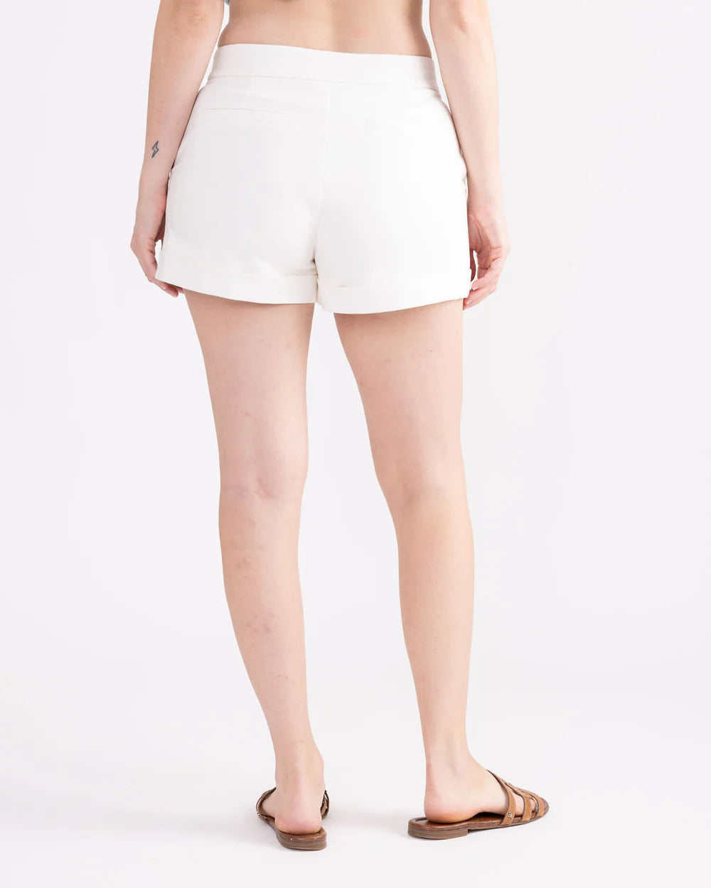 Sutton Short - Washed White