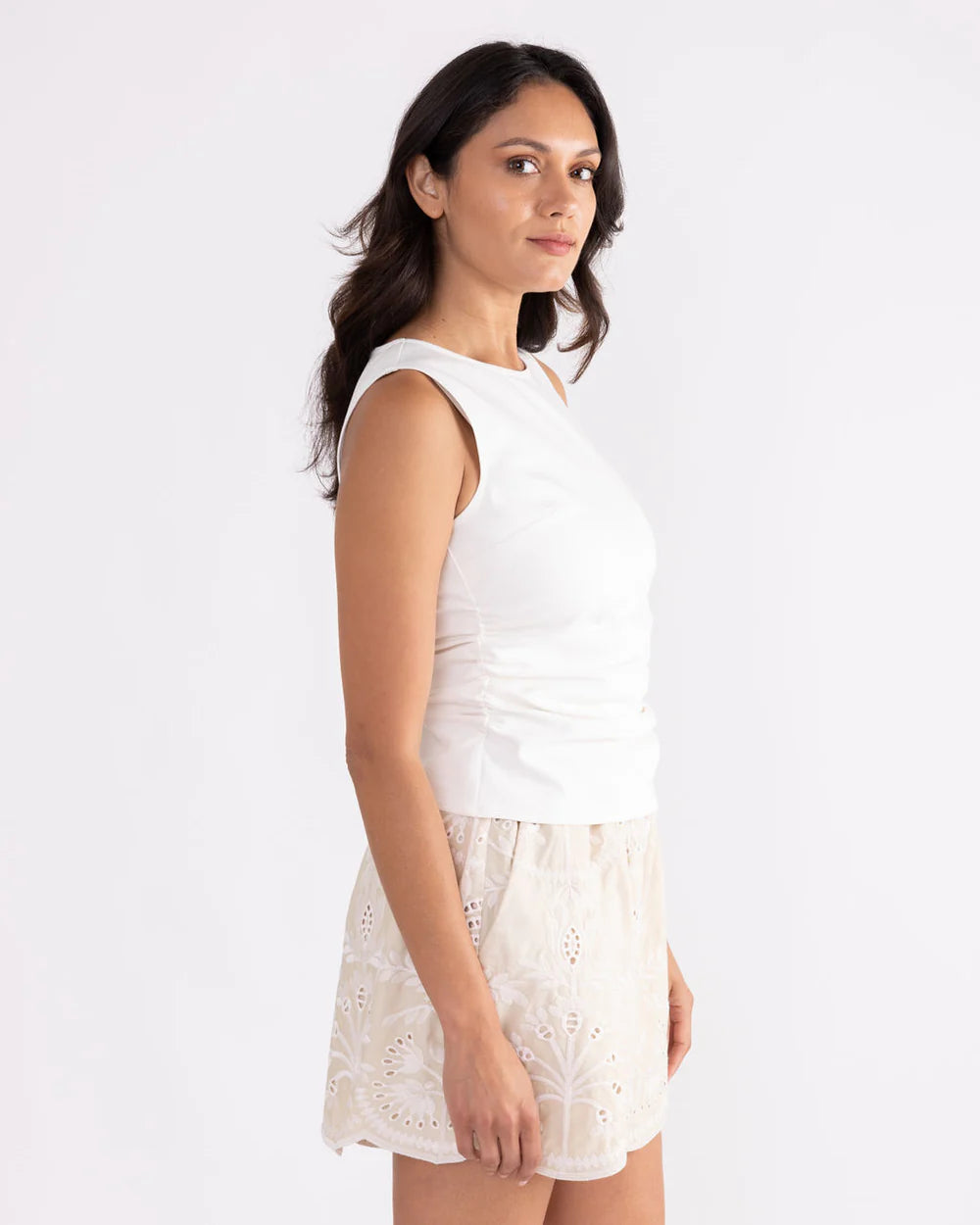 Jett Tank - Washed White
