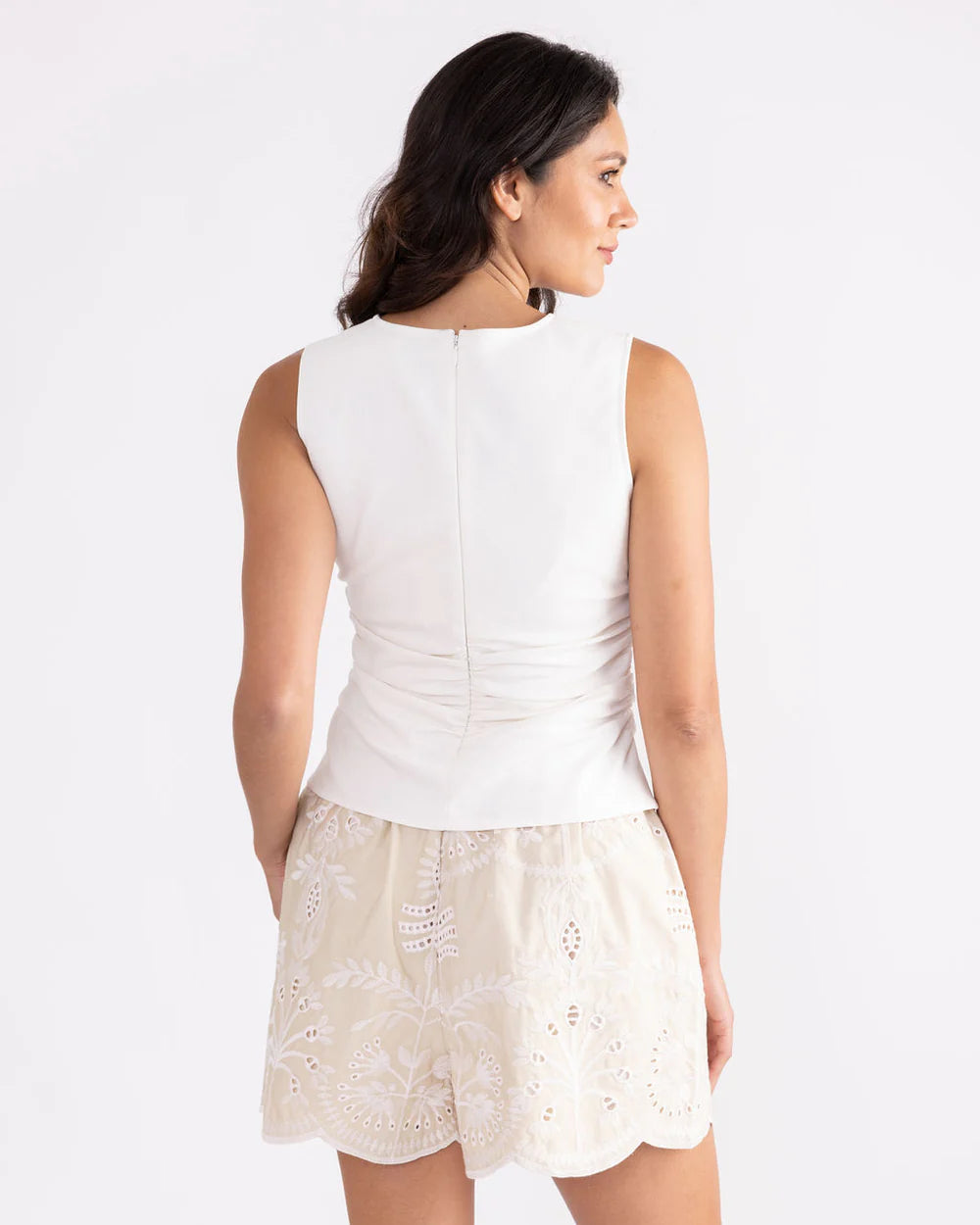Jett Tank - Washed White