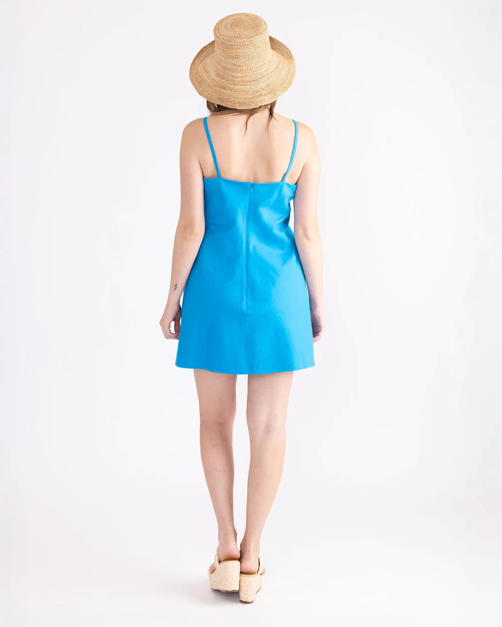 Ashley Dress - Blue Jay