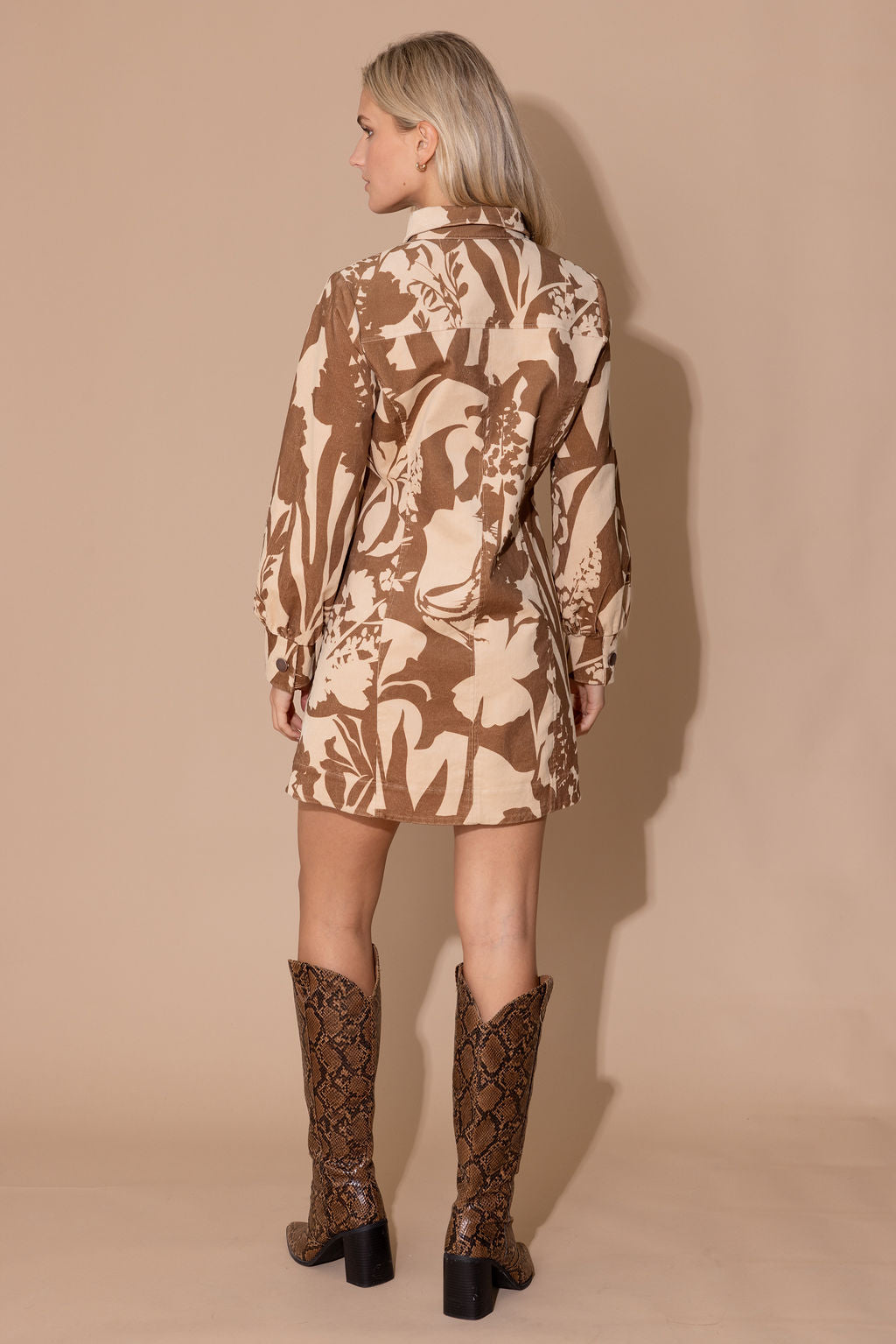 Harriet Dress - Sienna Shadow