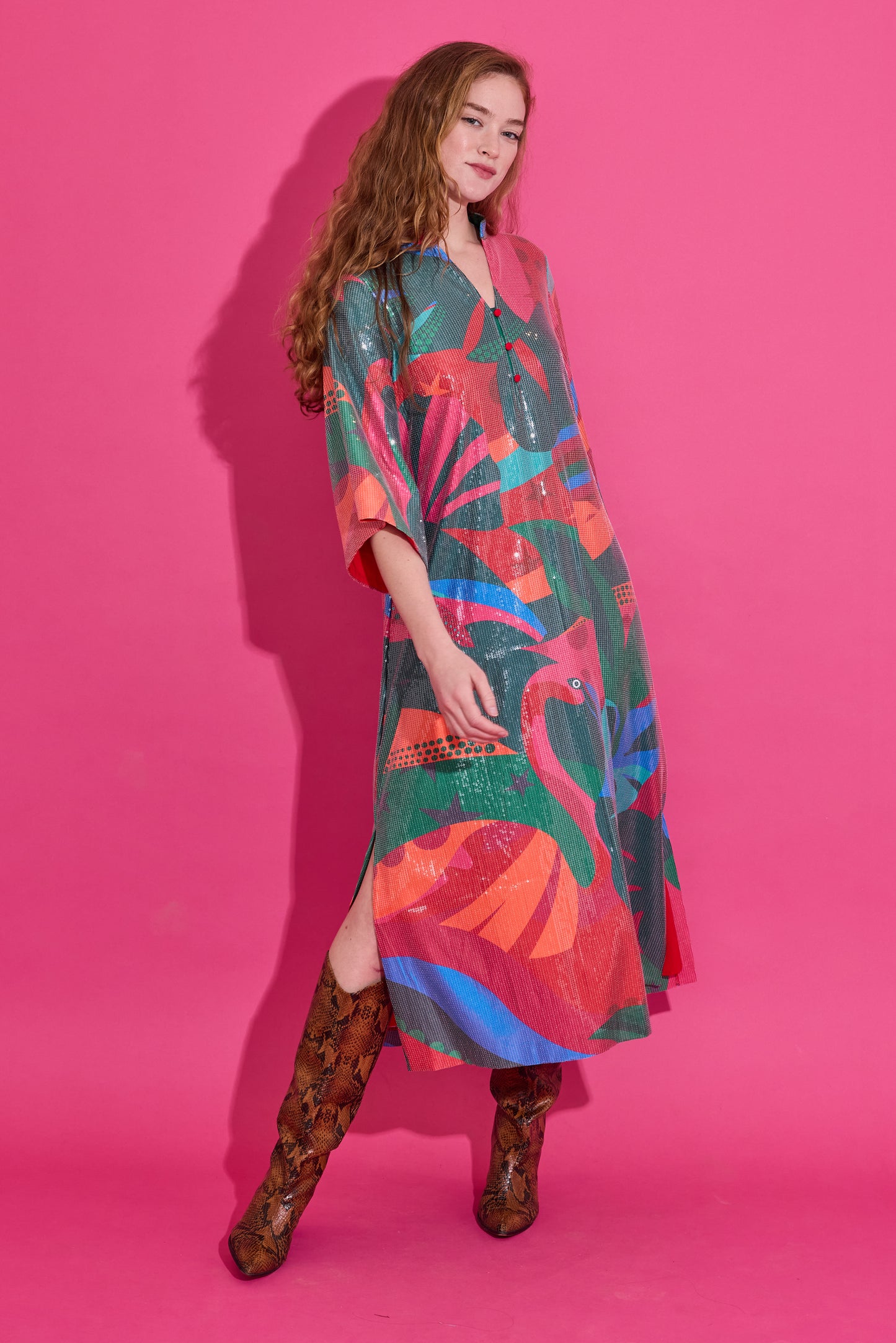 Jerry Dress - Tropical Jingle