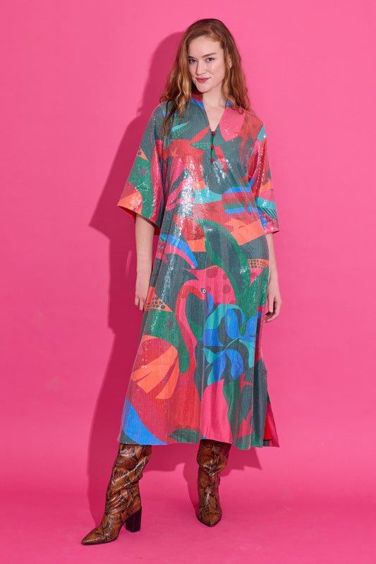 Jerry Dress - Tropical Jingle