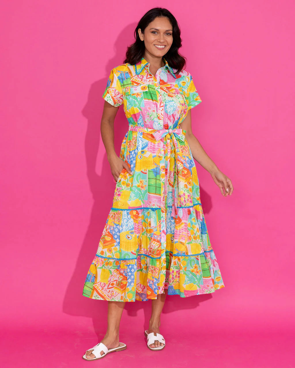 Rachel Dress - Van Gogh