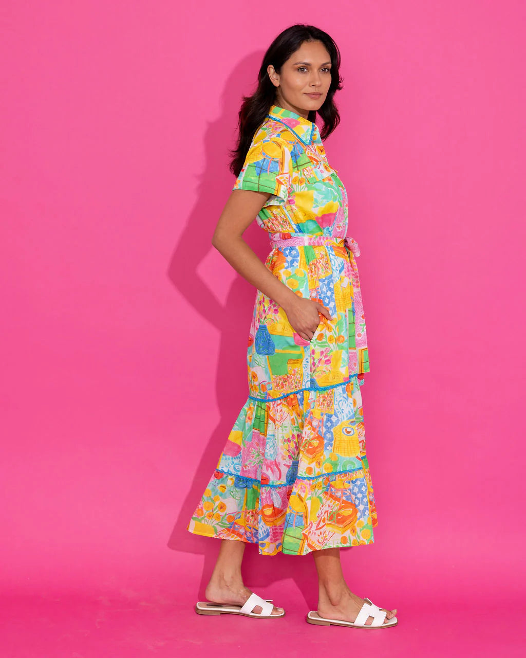 Rachel Dress - Van Gogh