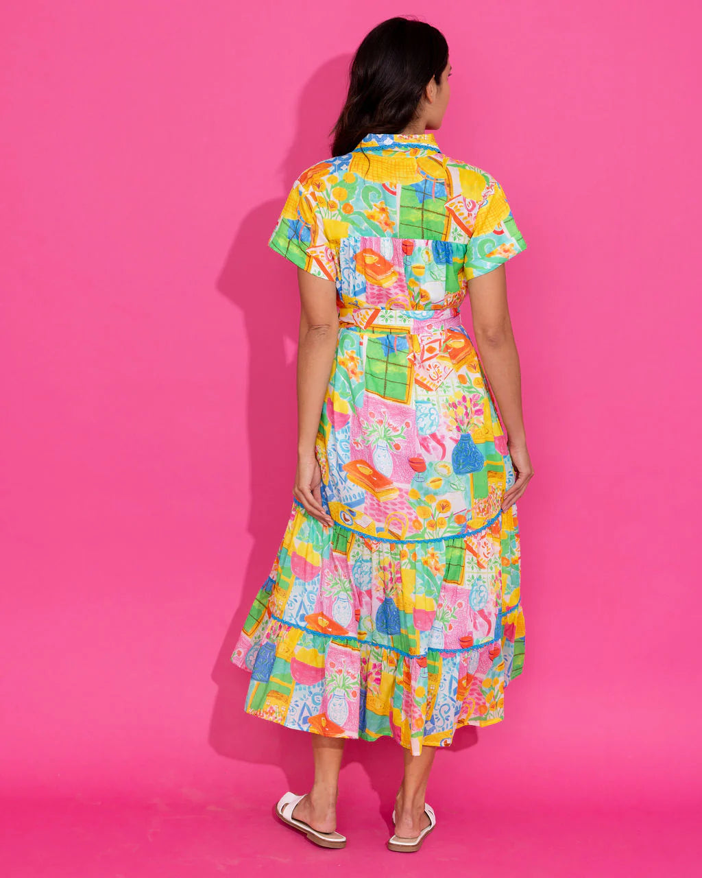 Rachel Dress - Van Gogh