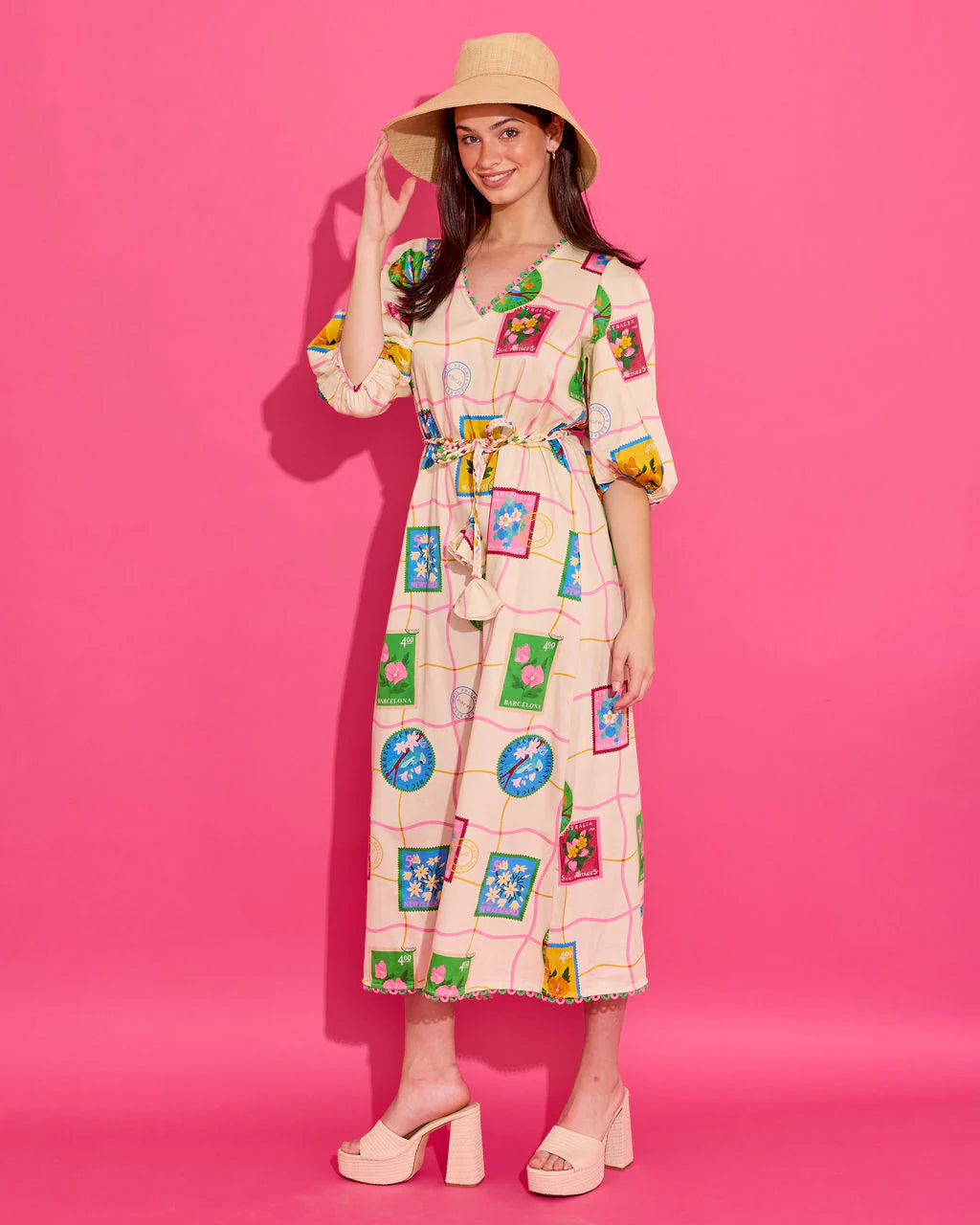 Lizzie Dress - Postcard