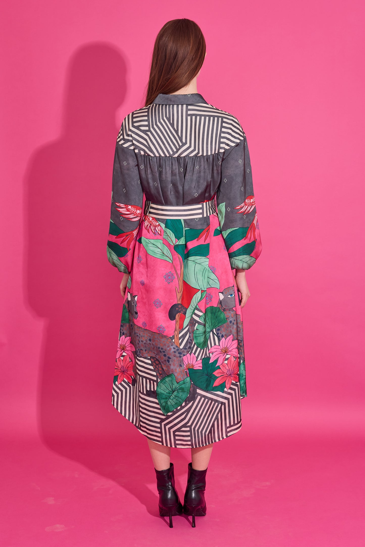 Jane Dress - Colony Stripe
