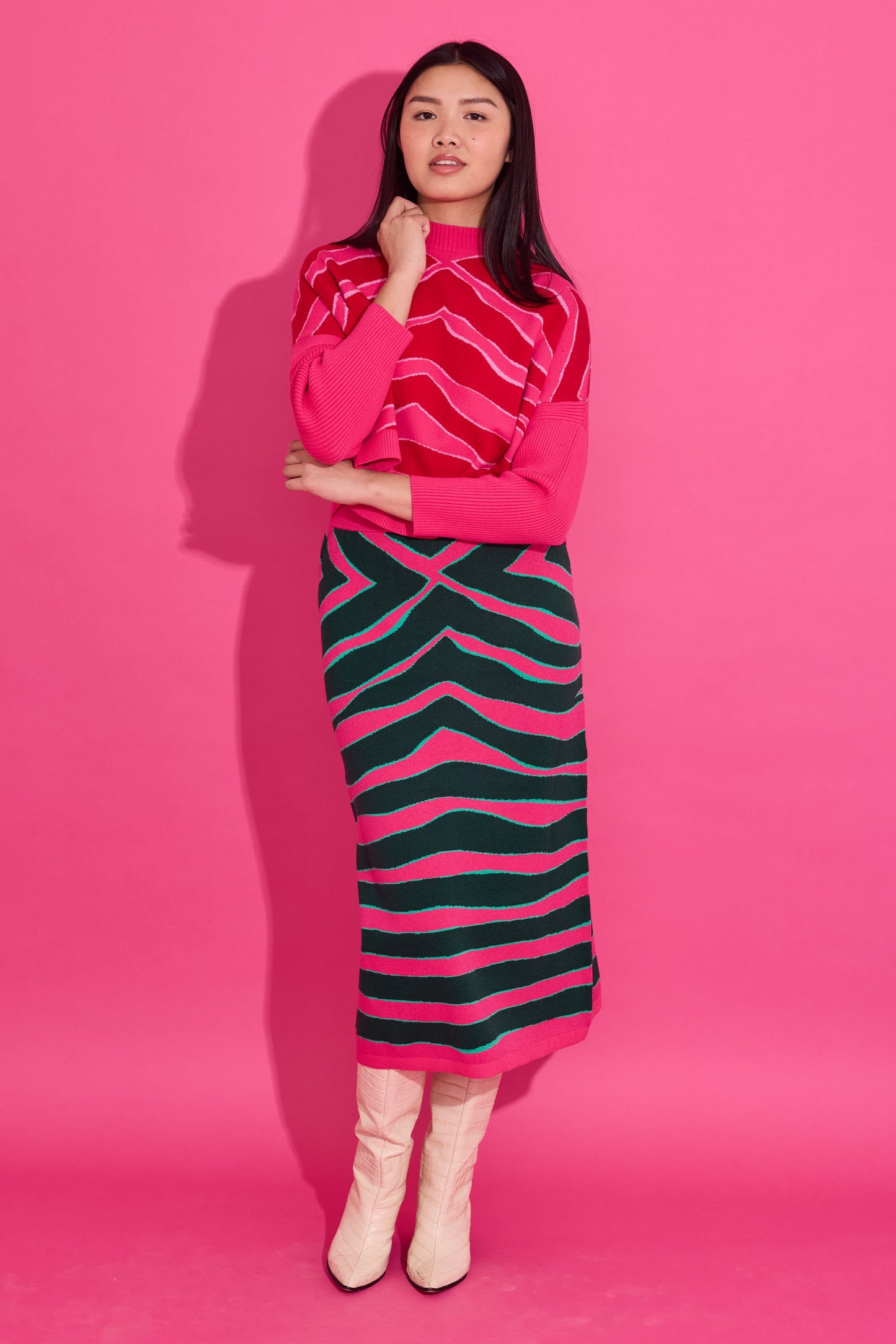 Vivian Skirt - Ziggy Palm