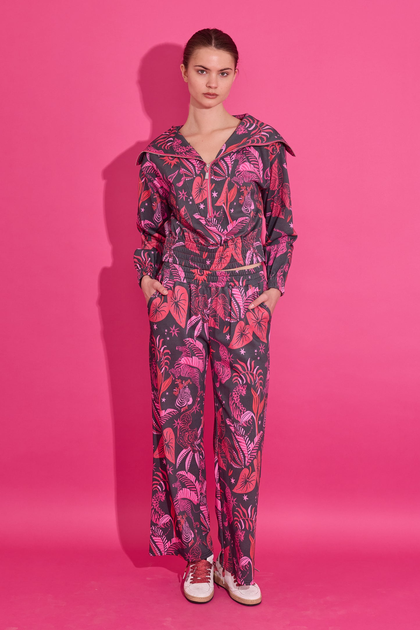 Poppy Pant - Zebra Lounge