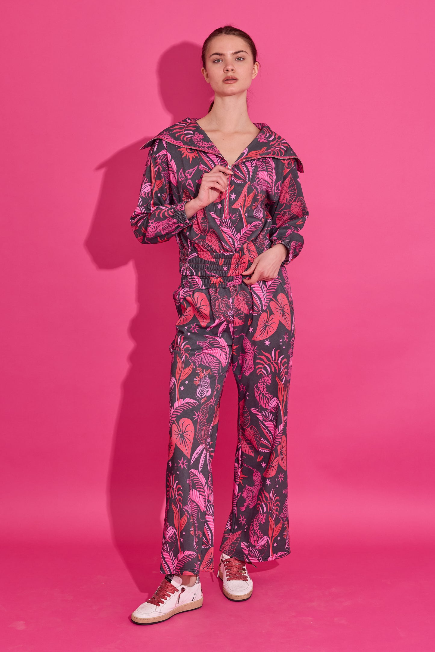 Poppy Pant - Zebra Lounge