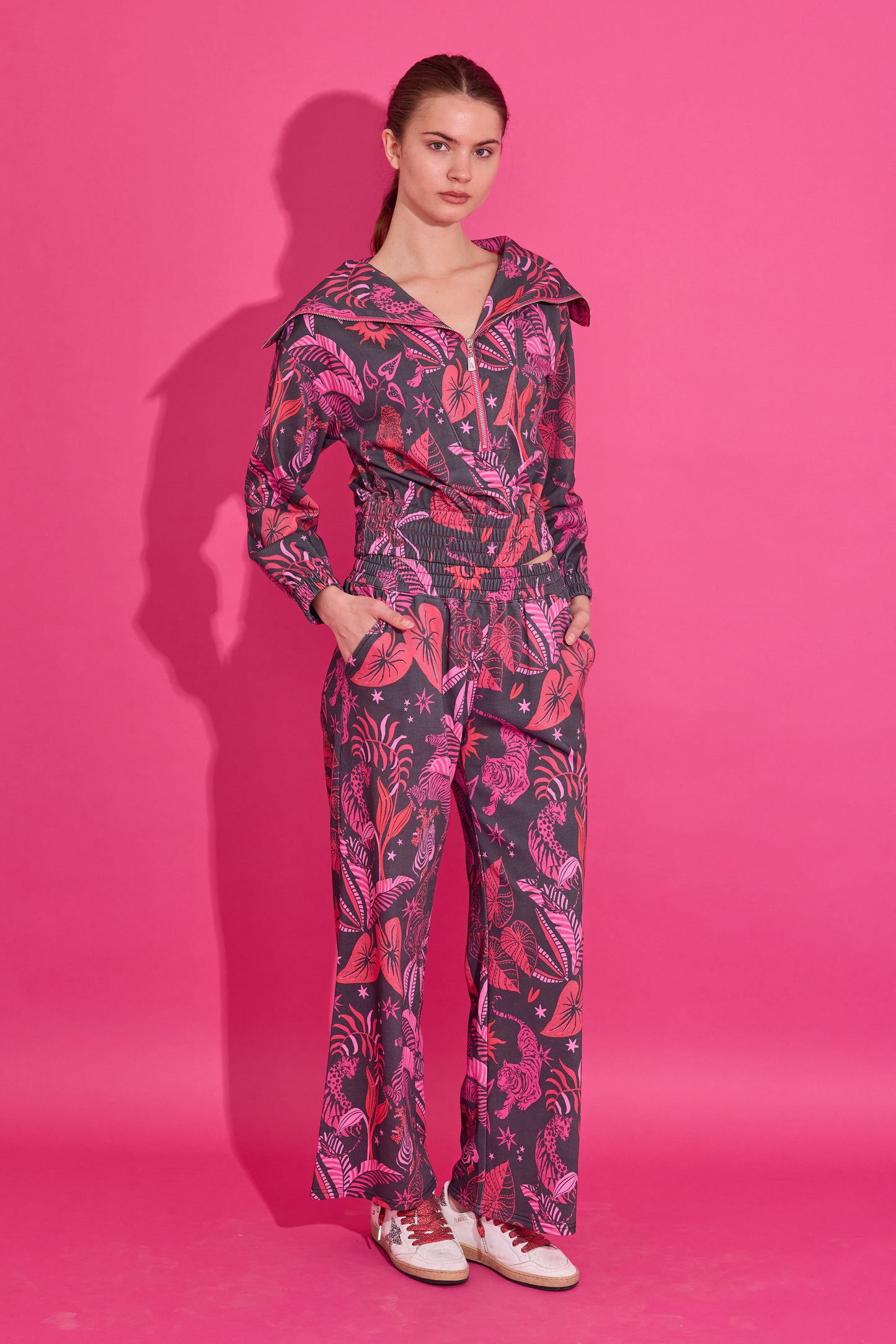 Poppy Pant - Zebra Lounge