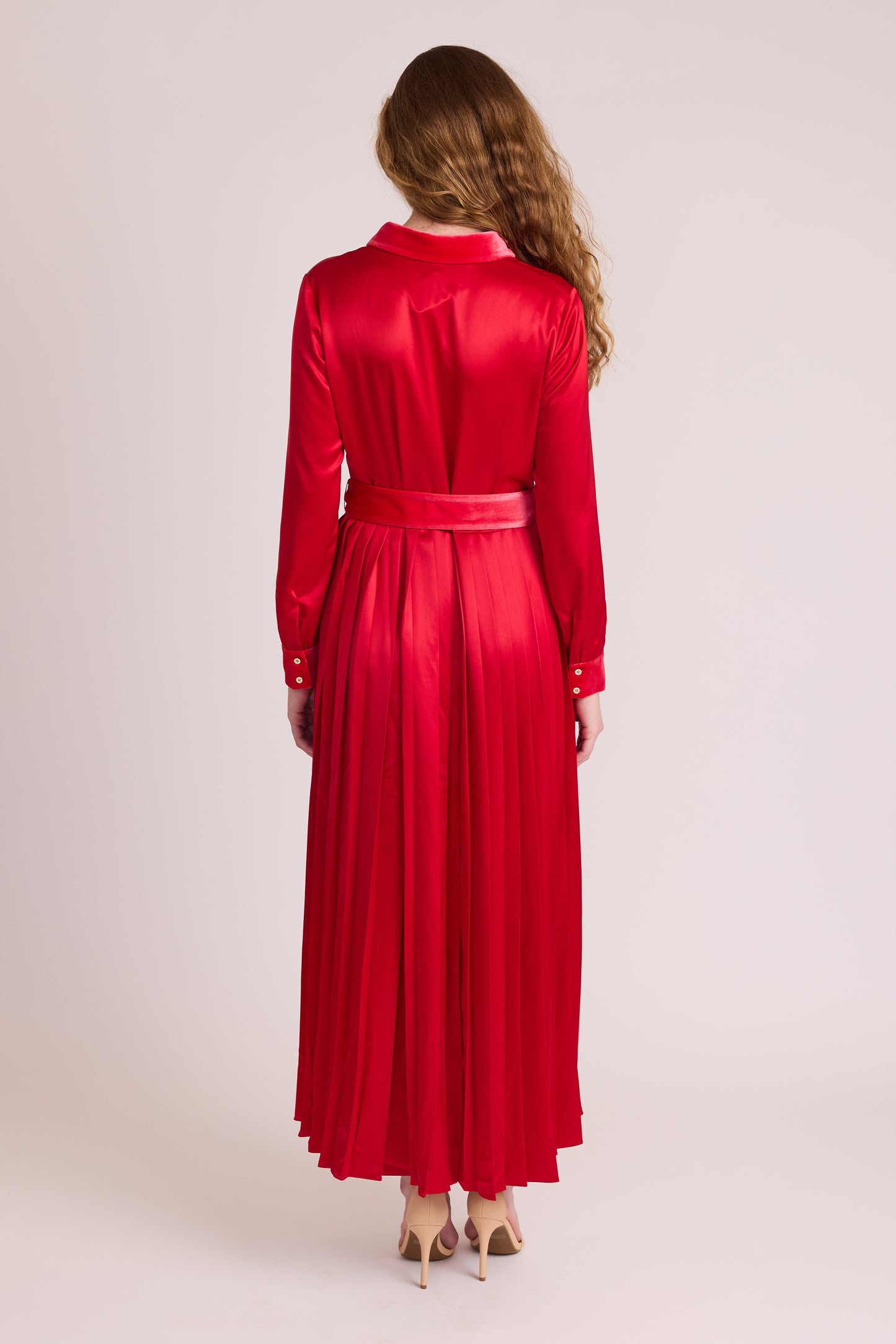 Adair Dress - Lipstick