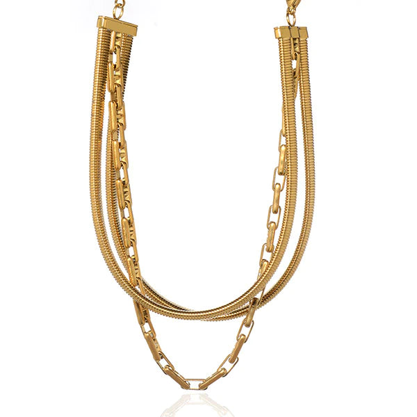 Off The Chain Necklace - Gold