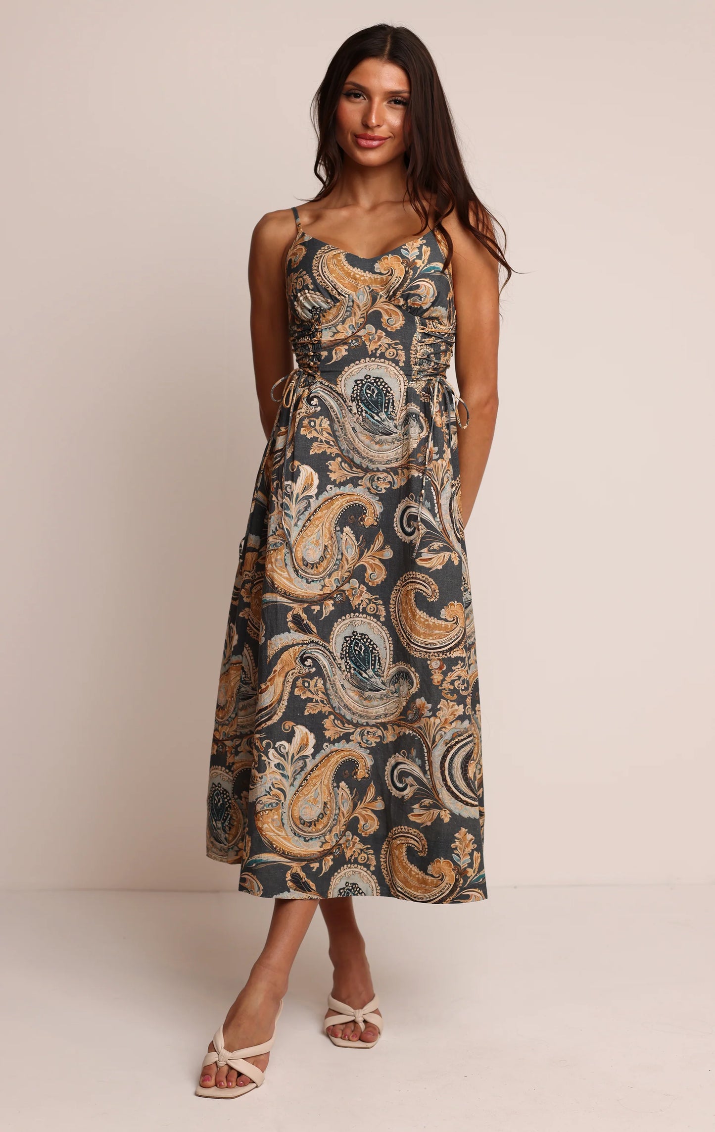 Sally Maxi Dress - Versailles Paisley