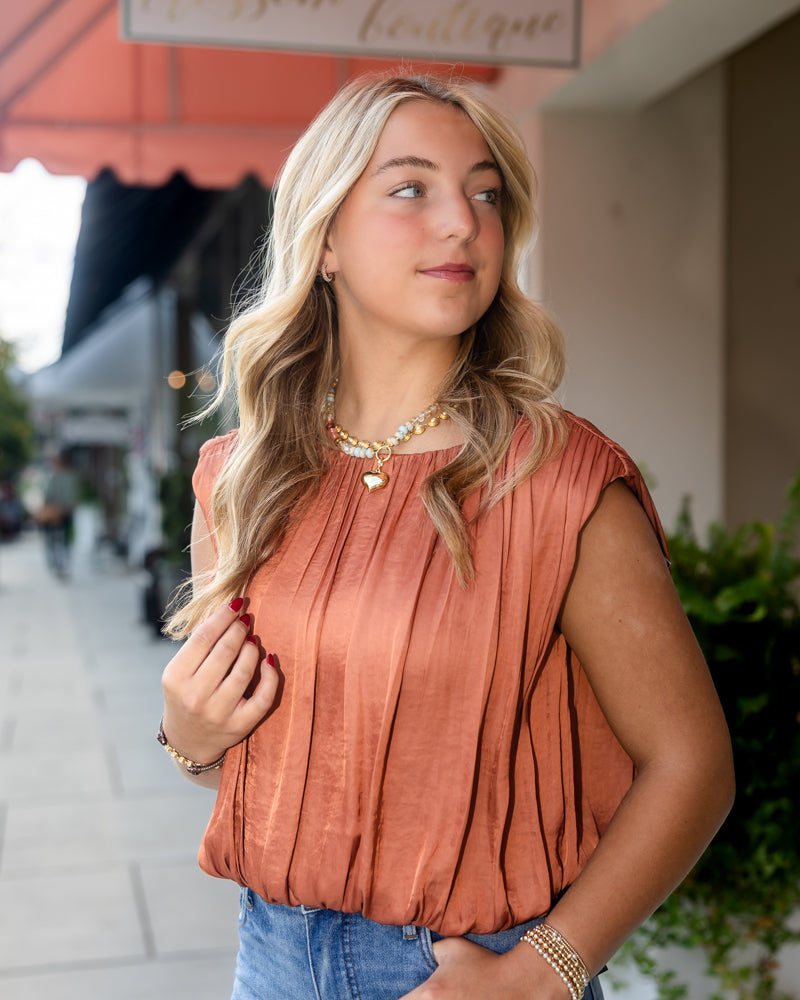 Milana Top - Copper