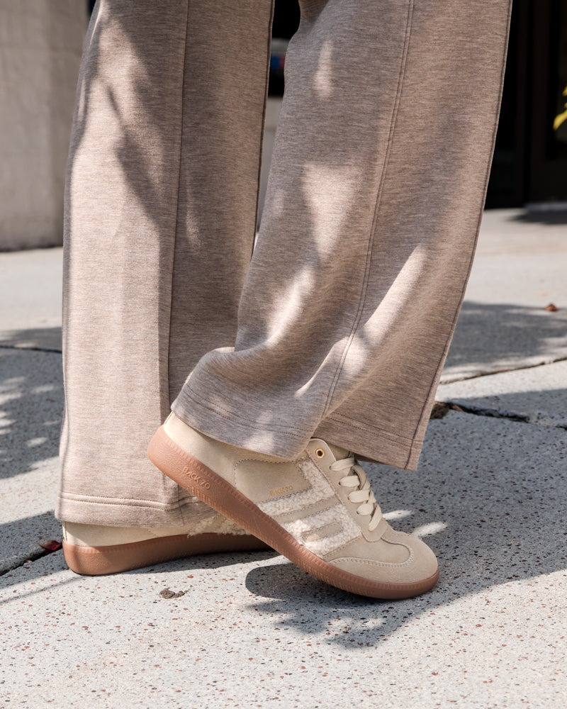 Spanx Brushed AirEssentials Flare Pant - Birch Heather