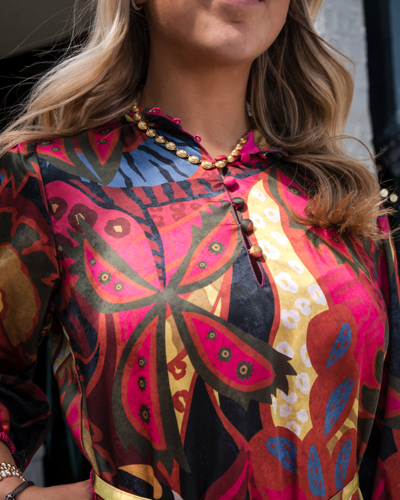 Presley Dress - Jungle Floral