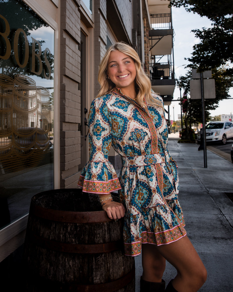 Frances Dress - Patchwork