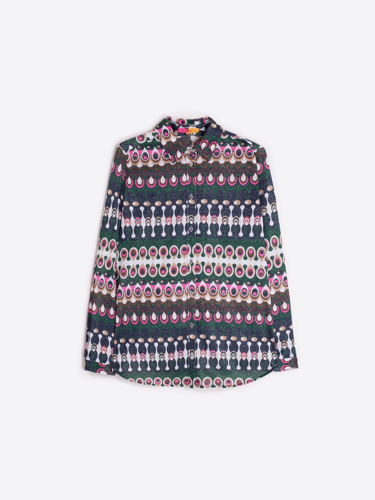 Anastasia Shirt - Geometric Lurex
