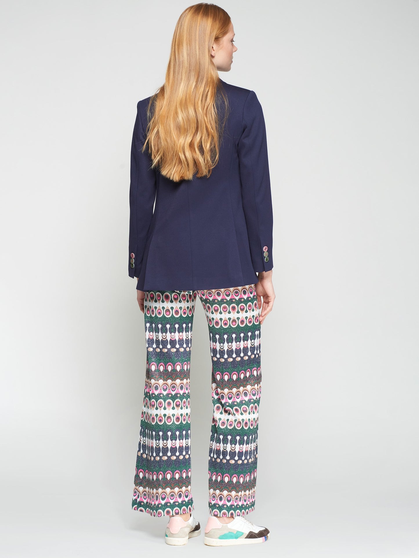 Venus Pant - Geometric Lurex