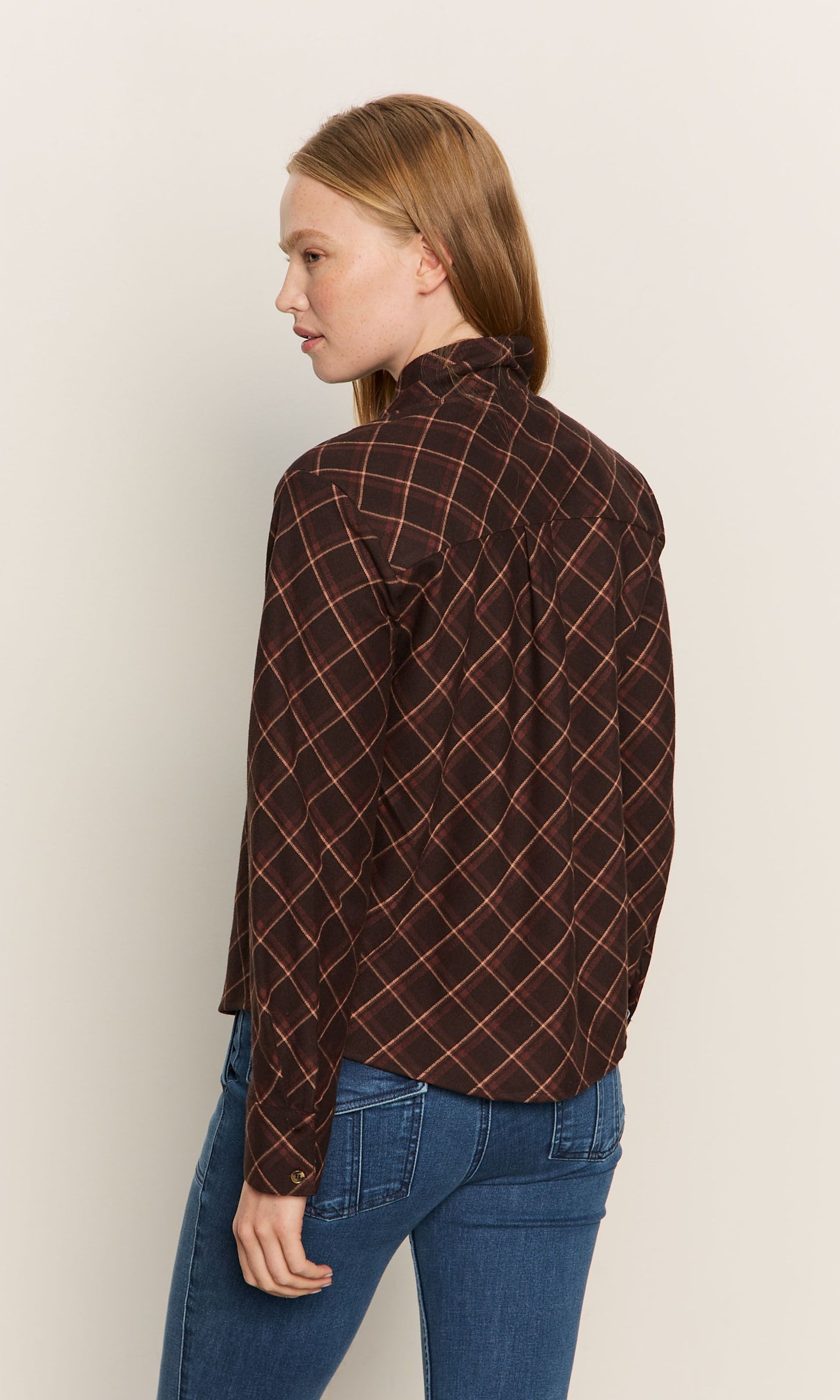 AUTUMN PLAID BLOUSE