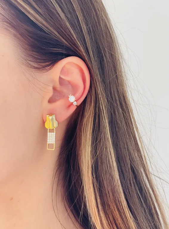 Allison Avery Zipper Studs