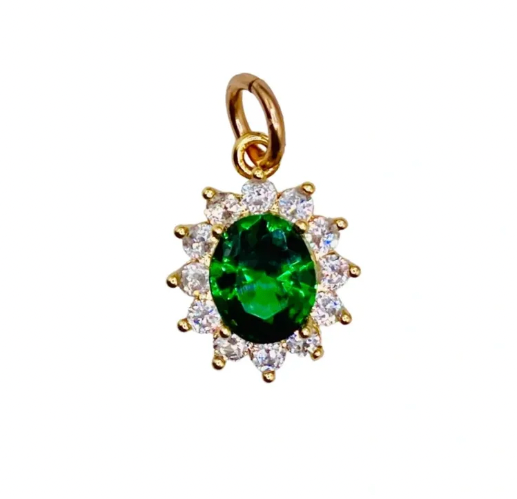 Allison Avery Goddess Charm Bar - Gemstone Charms