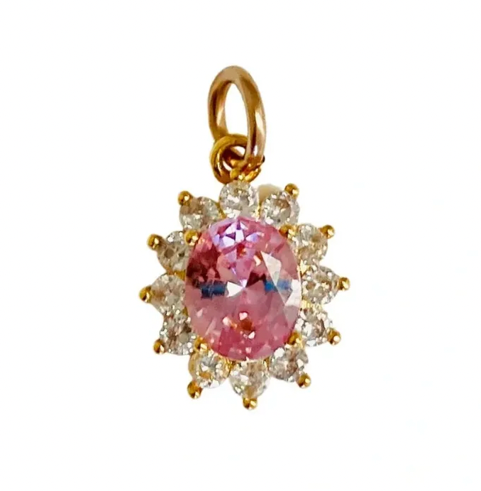 Allison Avery Goddess Charm Bar - Gemstone Charms