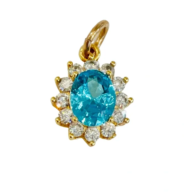 Allison Avery Goddess Charm Bar - Gemstone Charms