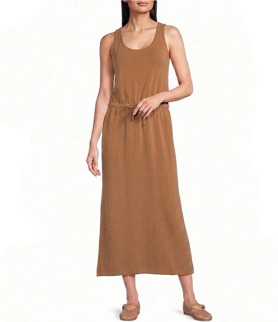 Spanx AirEssentials Drawstring Maxi Tank Dress - Maplewood