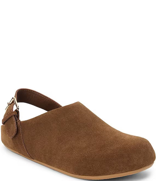 Otto Suede Slingback Shoe - Chocolate