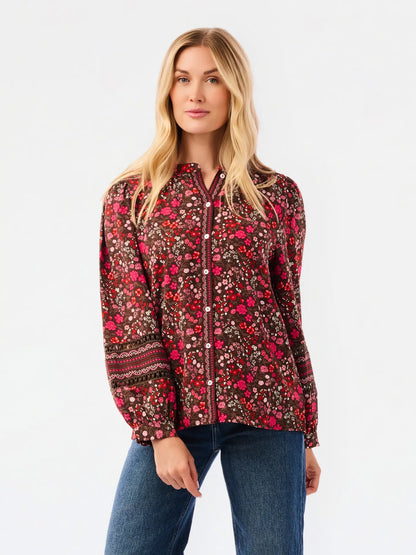 Cecelia Top - Granada Glen Cocoa