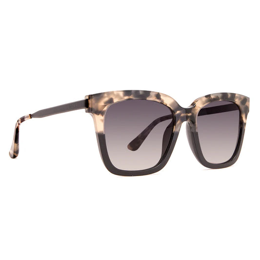 DIFF Eyewear - Bella - Grey Fade Smoke Gradient Polarized Sunglasses