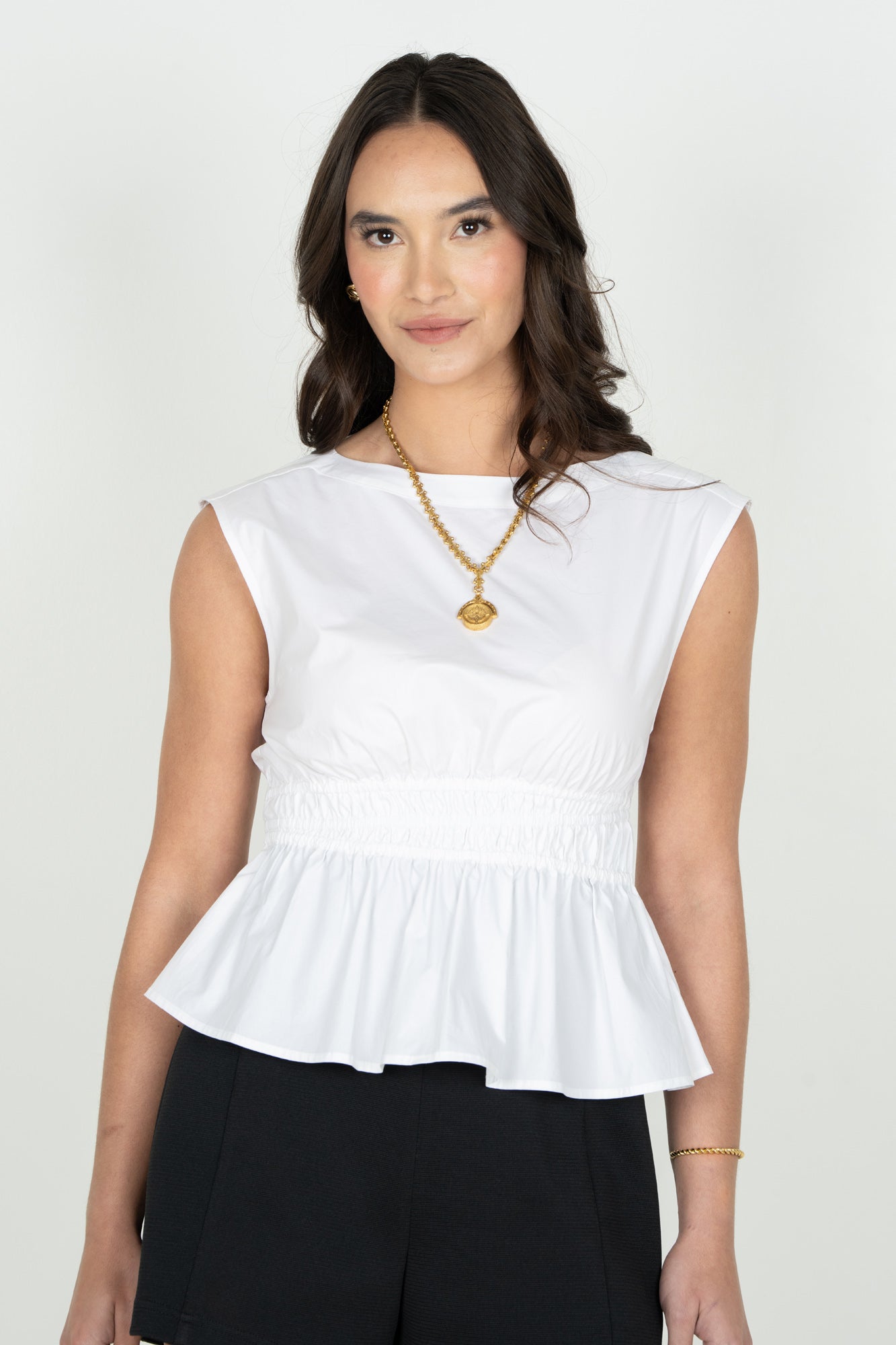 Aria Top - White