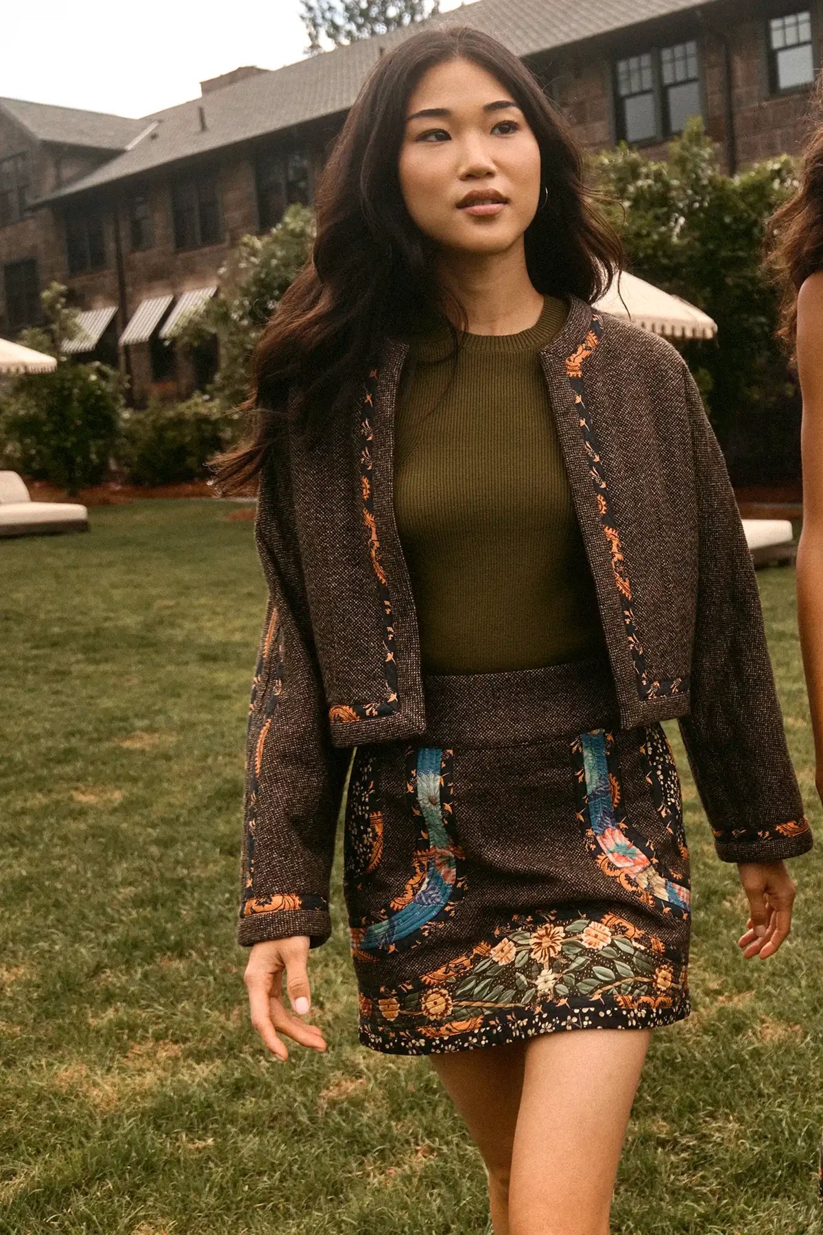 Schulte Skirt - High Country Tweed
