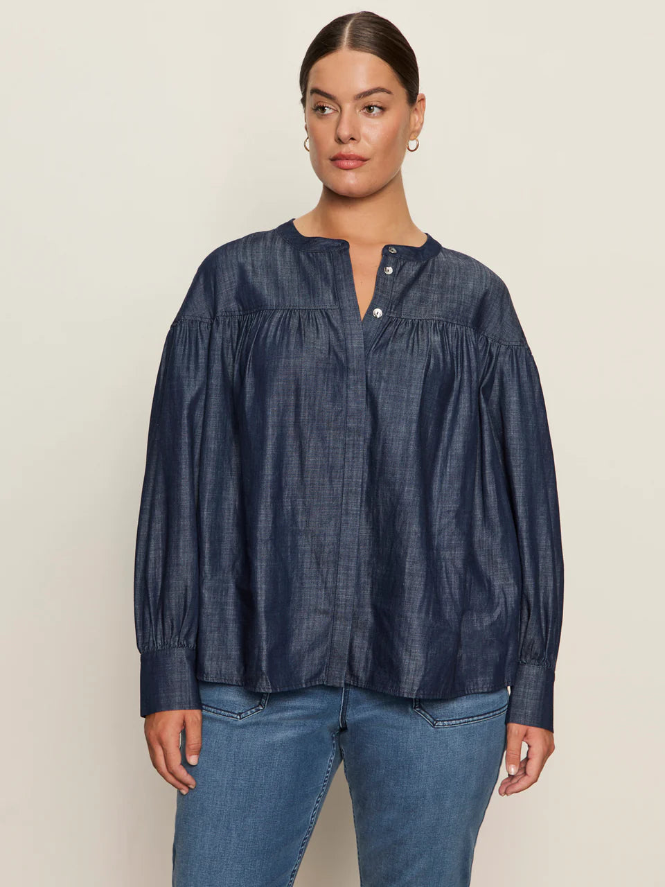 Personal Best Blouse - Moonshadow