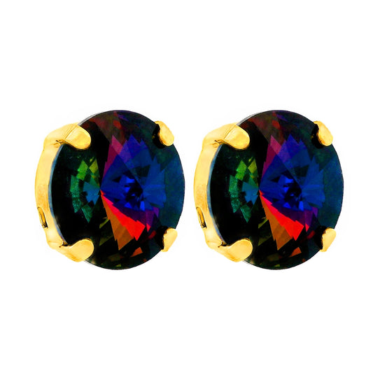 TOVA The Basics Studs Earring - Aqua Volcano