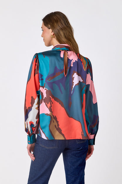 Estelle Blouse - Leaf Study