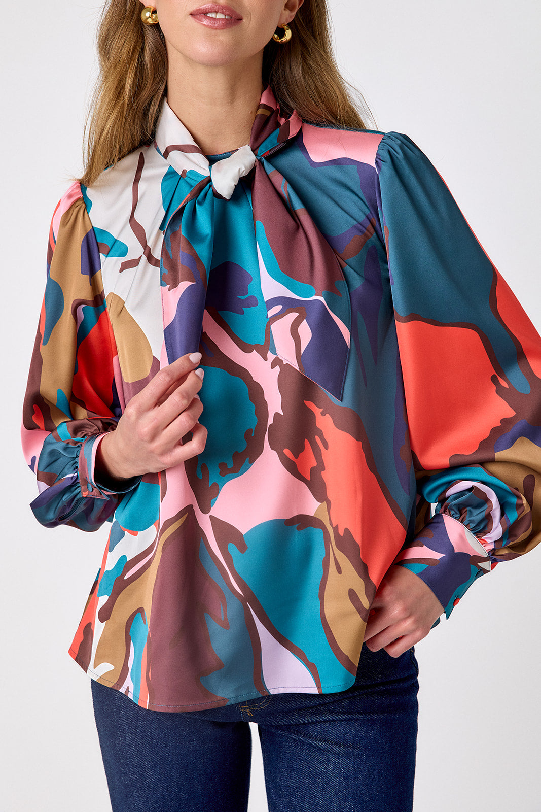 Estelle Blouse - Leaf Study