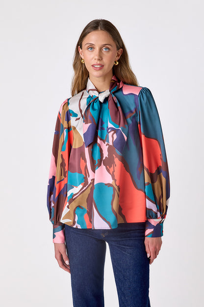 Estelle Blouse - Leaf Study