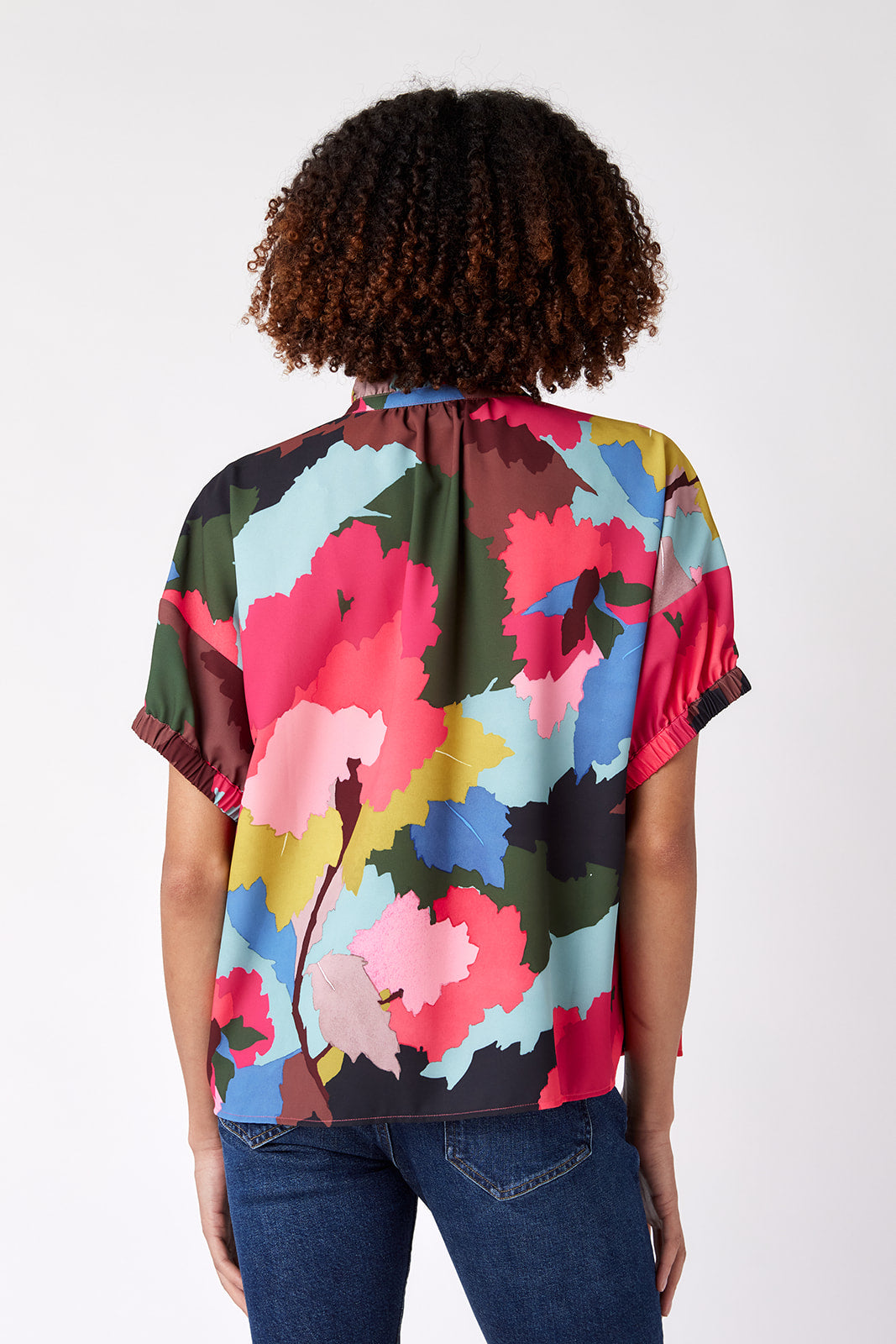 Crosby Britt Top - Painted Floral