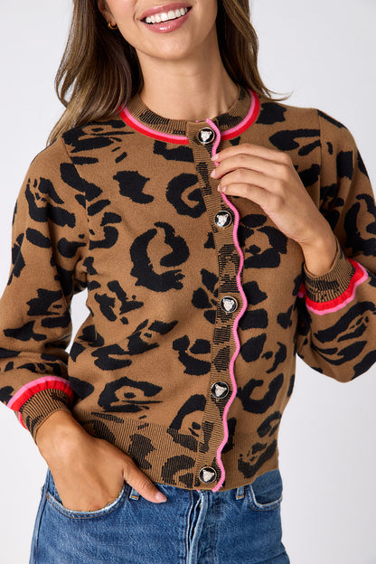 Colson Cardigan - Leopard