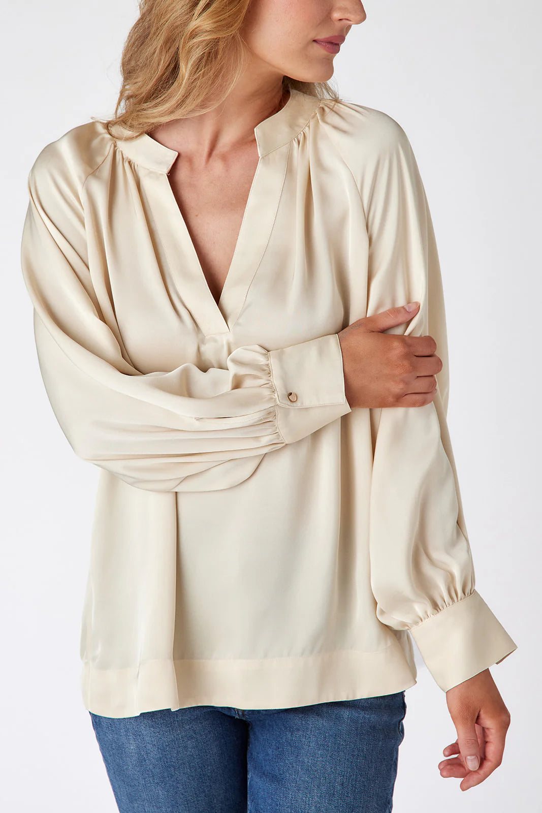 Crosby Rhett Tunic - Eggshell