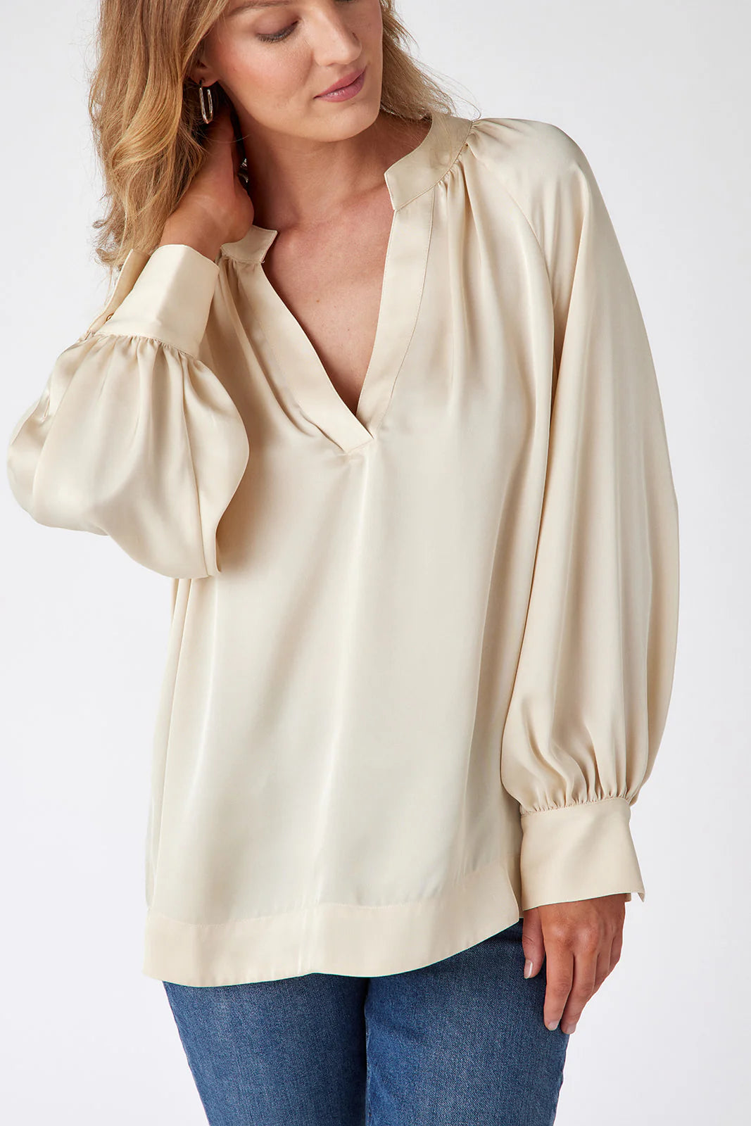 Crosby Rhett Tunic - Eggshell