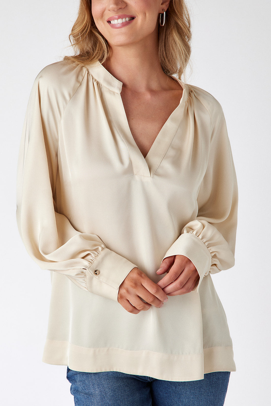 Crosby Rhett Tunic - Eggshell