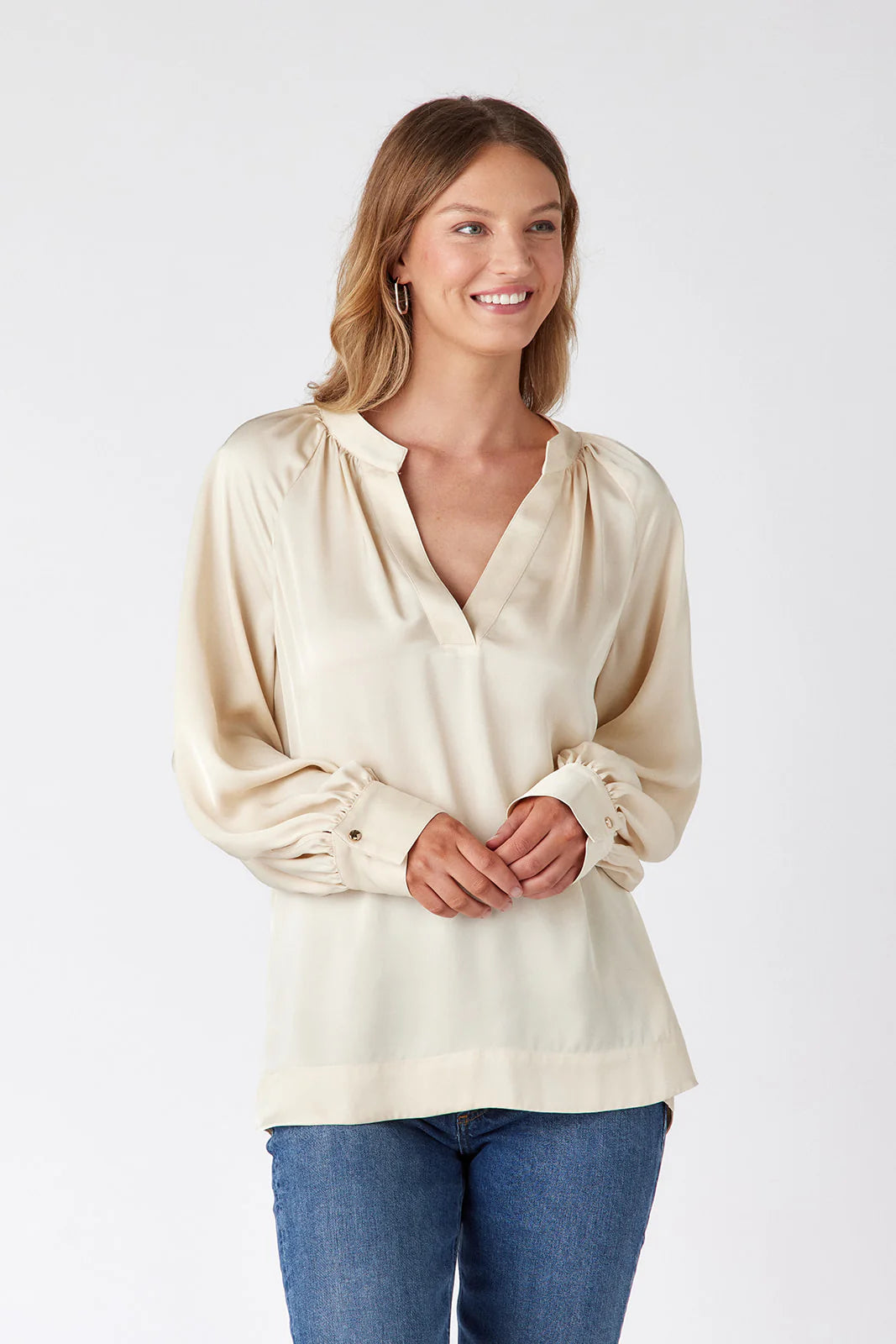 Crosby Rhett Tunic - Eggshell