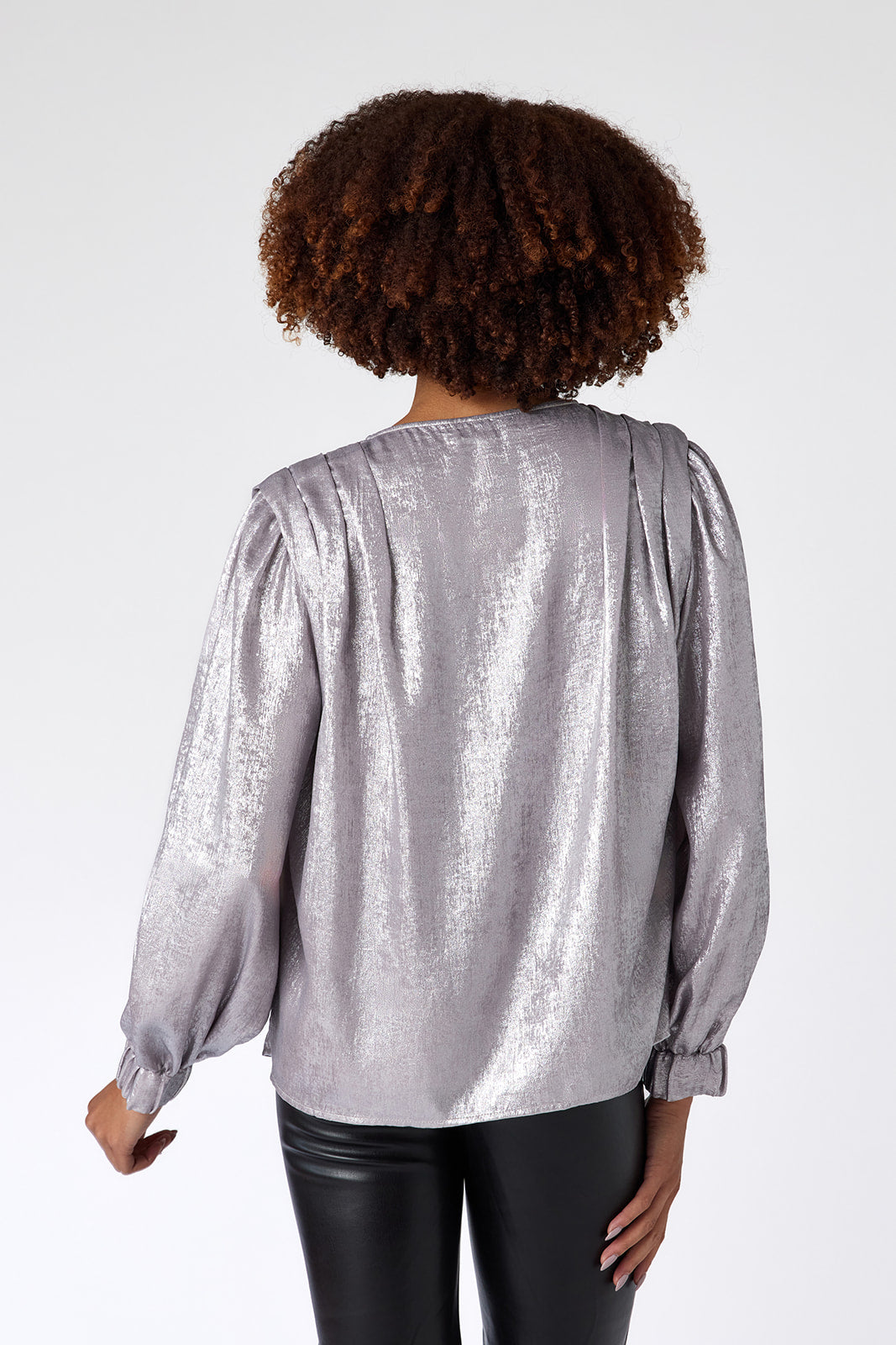 Crosby Bishop Blouse - Tinsel